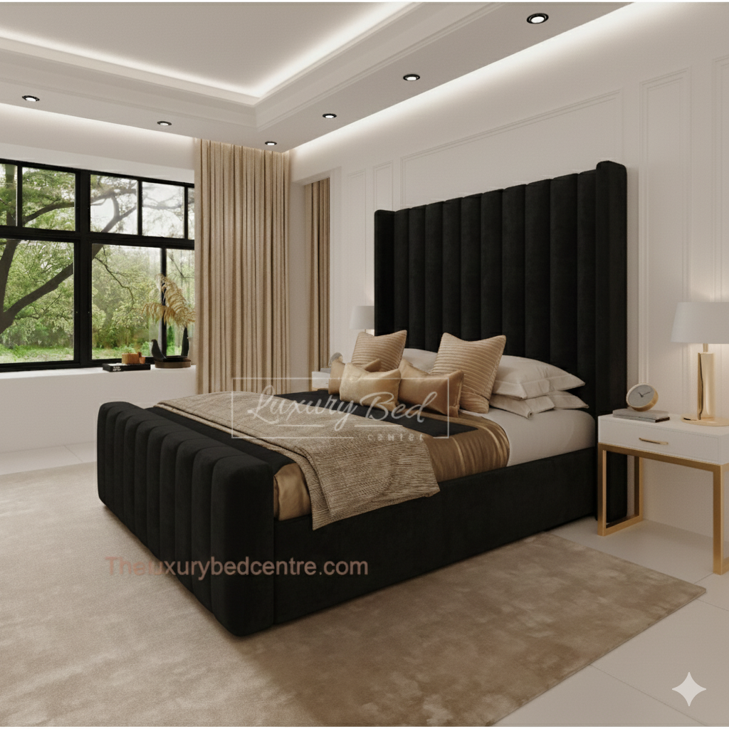 Luxury Wingback Bed | London Bed UK