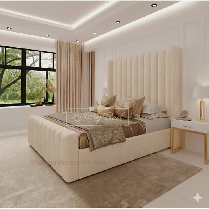 Luxury Wingback Bed | London Bed UK