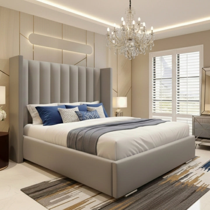 Franko Bed frame with Optional Ottoman Storage