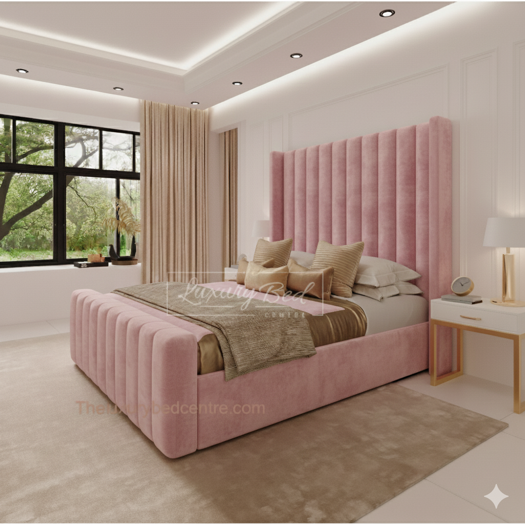 Luxury Wingback Bed | London Bed UK