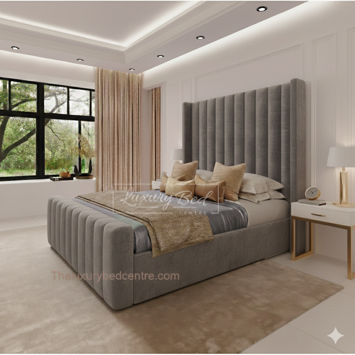 Luxury Wingback Bed | London Bed UK