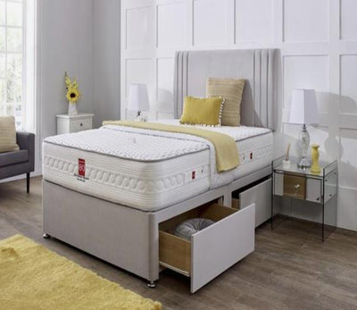 Lined Divan Bed