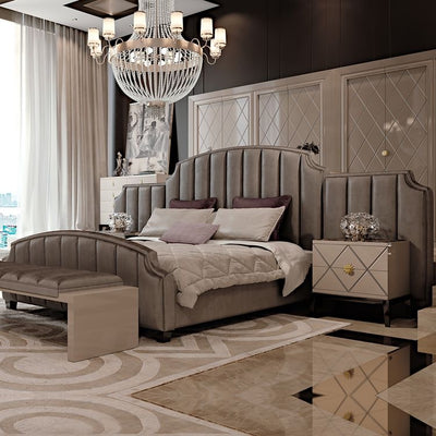 Luxury Royale art Deco style Bed Frame