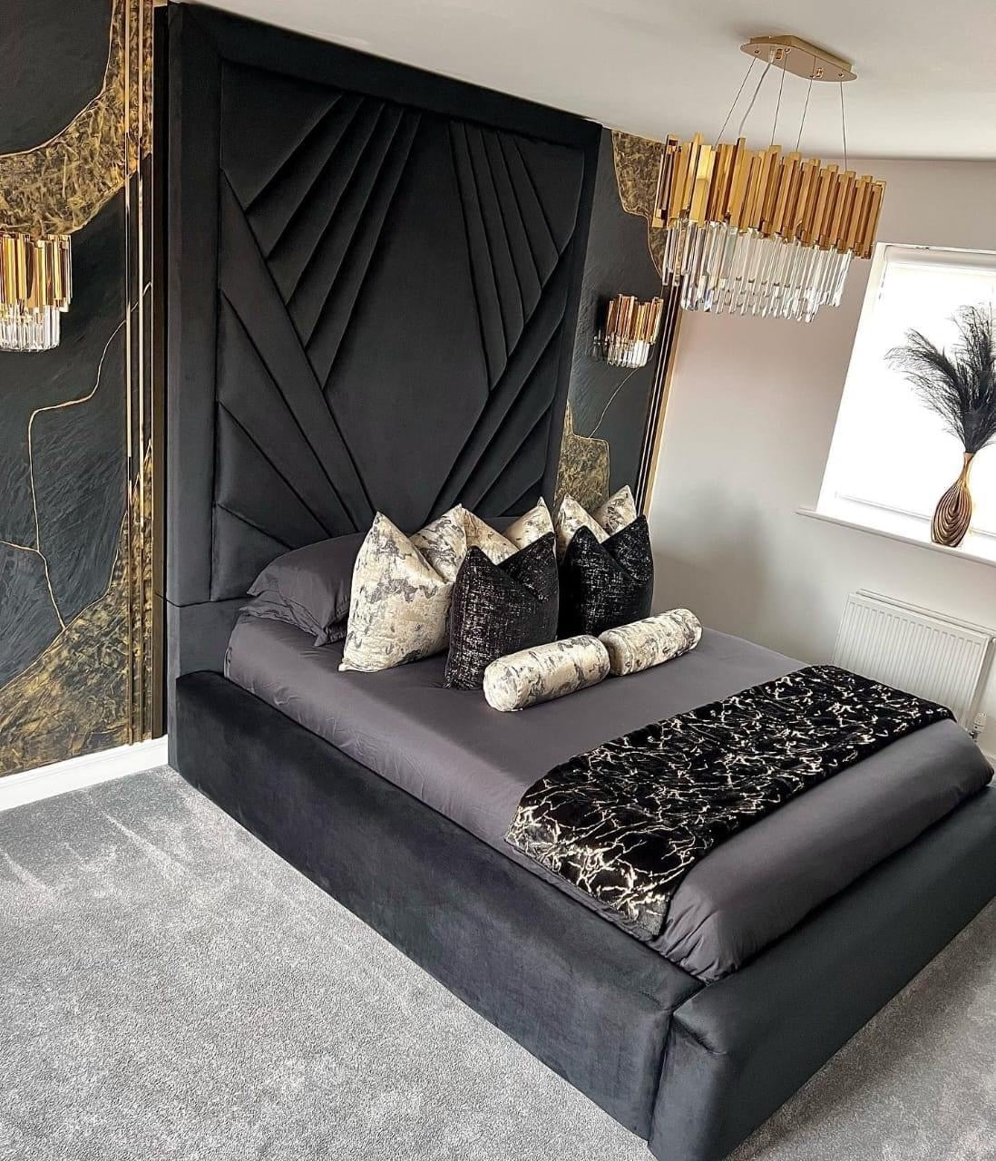 Modern style Lipton Bed frame
