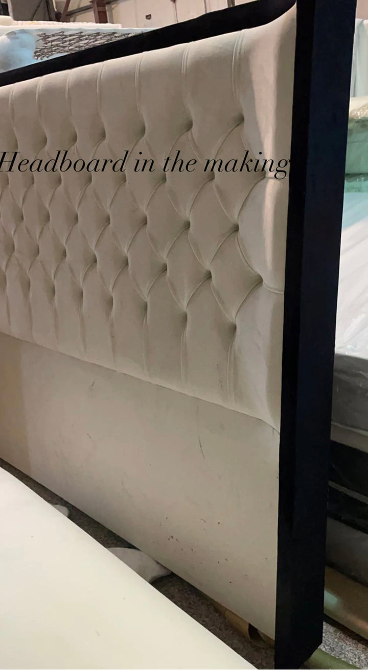 Victoria High Headboard Luxury Style Bed frame