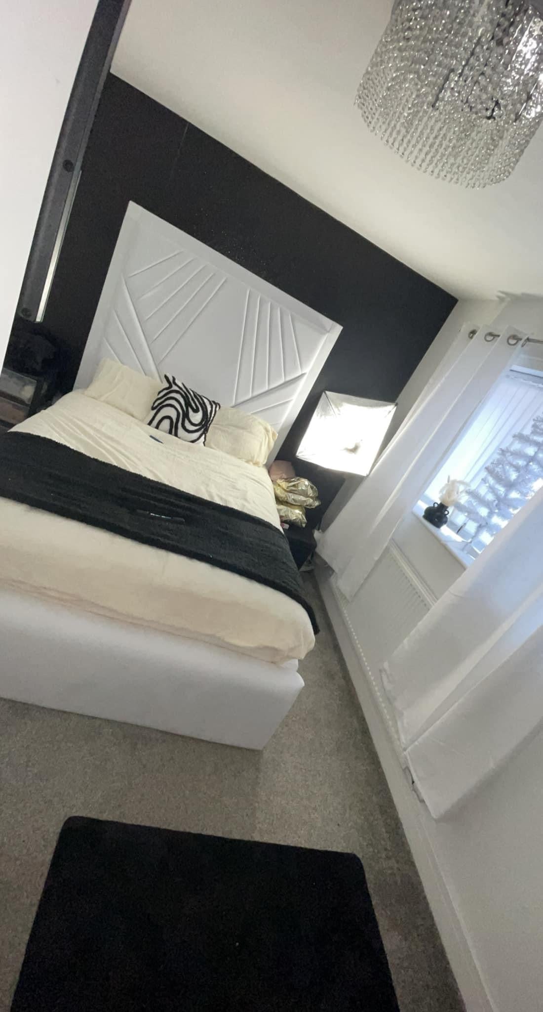 Modern style Lipton Bed frame